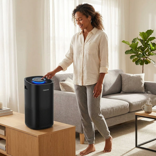 Cobectal Large Smart Air Purifier Built For Spaces Up To 2216 Ft²